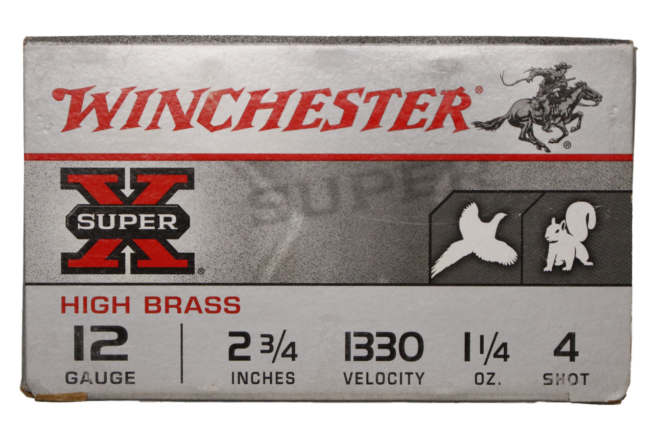 WINCHESTER AMMO 12 Gauge 2 3/4 in Super X Police Trade-In Ammo 25/Box